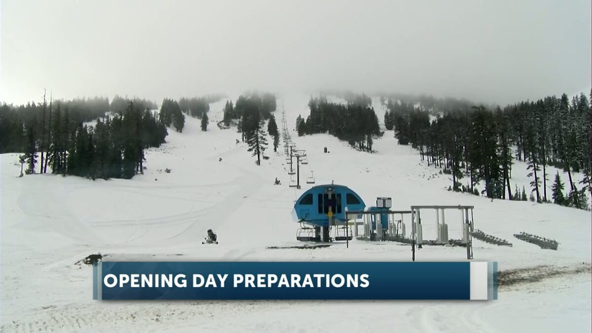Mt. Bachelor received 12″ of snow over the weekend