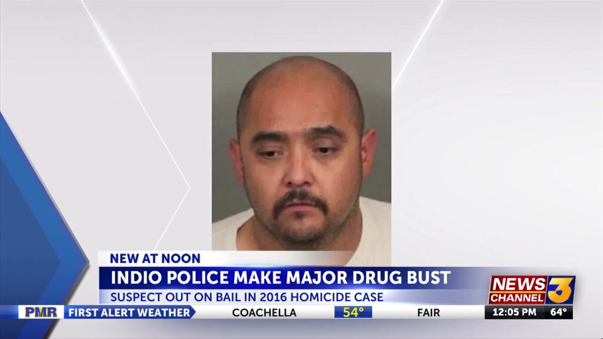 Indio man out on bail in deadly shooting case arrested on suspicion of possessing firearms