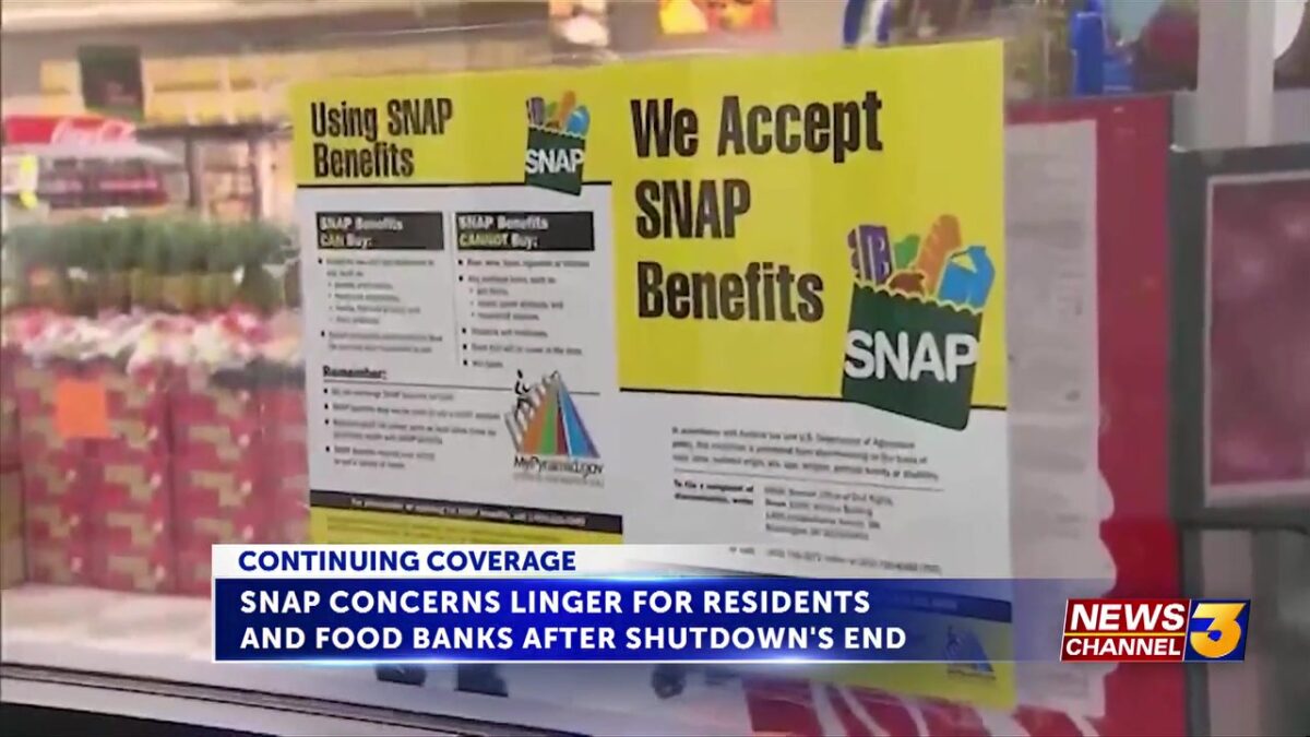 With the government shutdown over