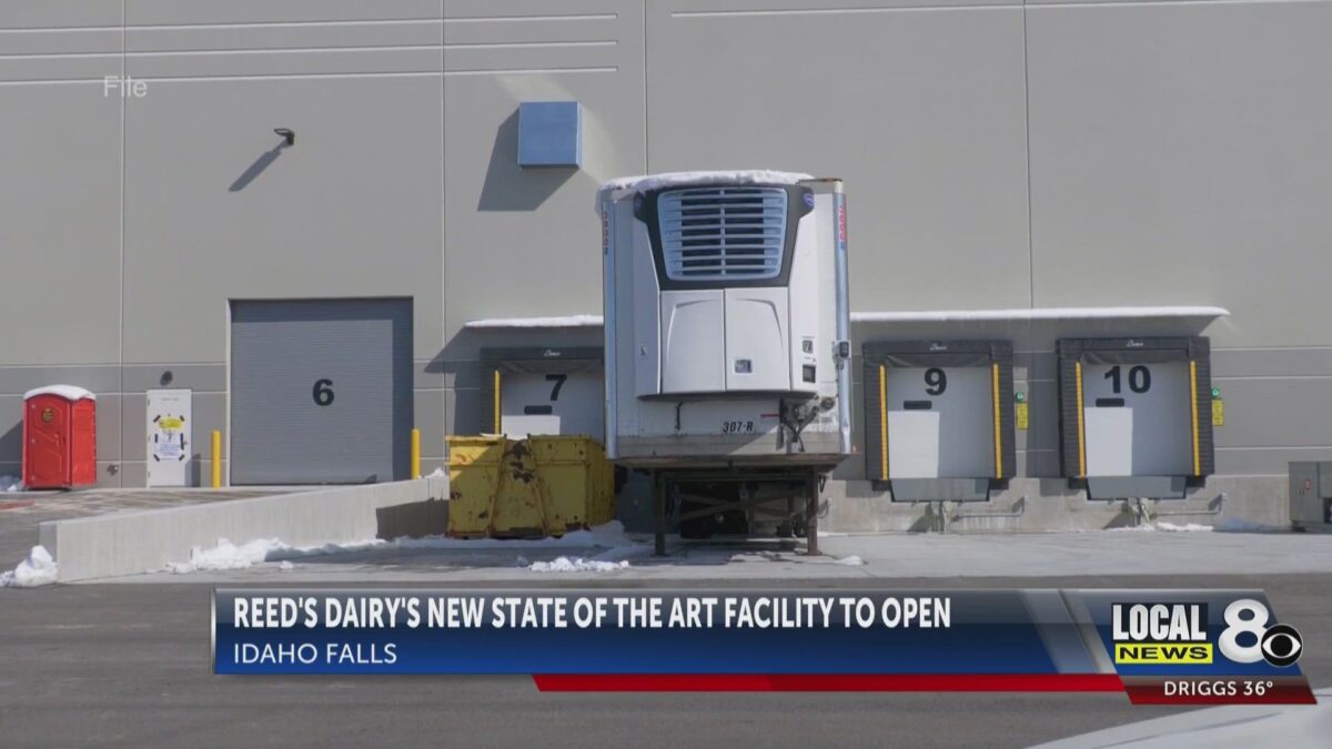 Reed’s Dairy invites Idaho Falls to celebrate new production facility after devastating fire