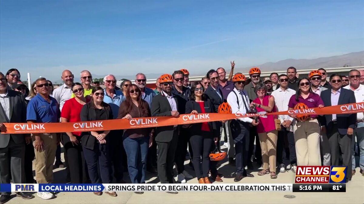 CV link celebrates grand opening in Coachella