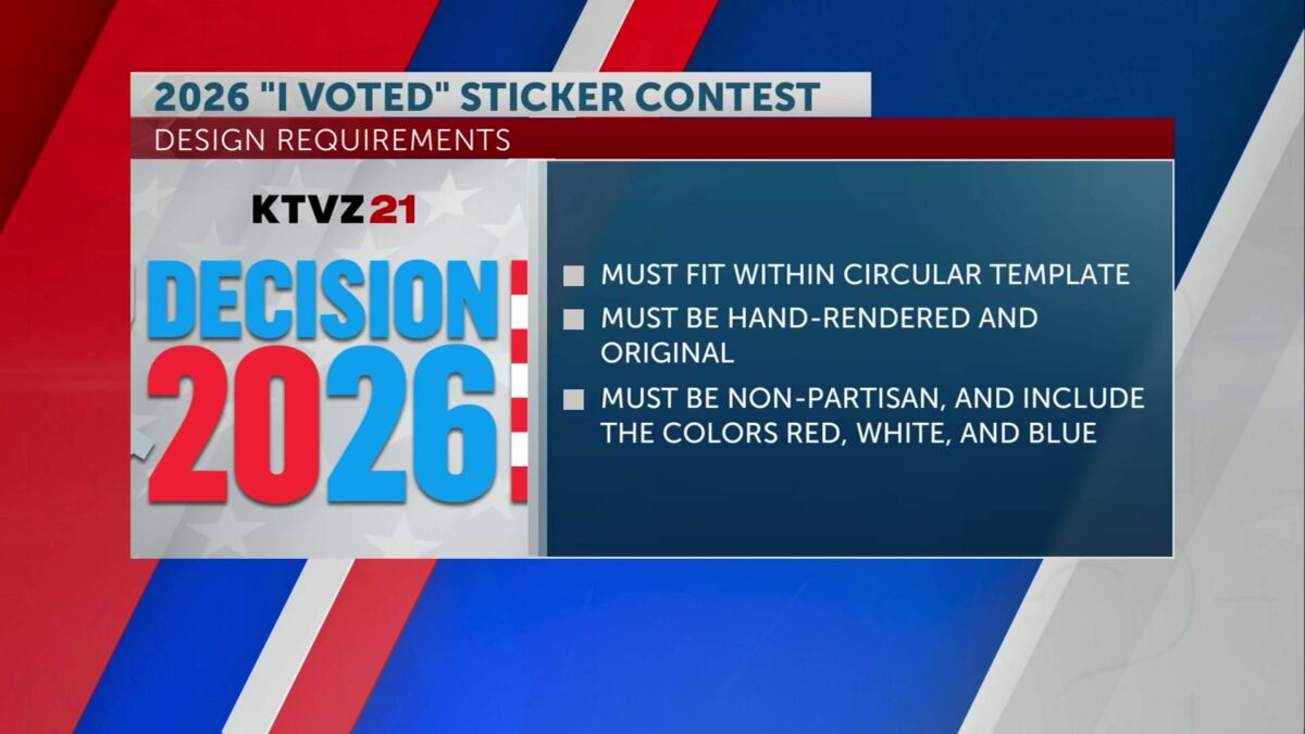 Deschutes County’s ‘I Voted’ sticker student contest for 2026 election will mark America’s 250th birthday