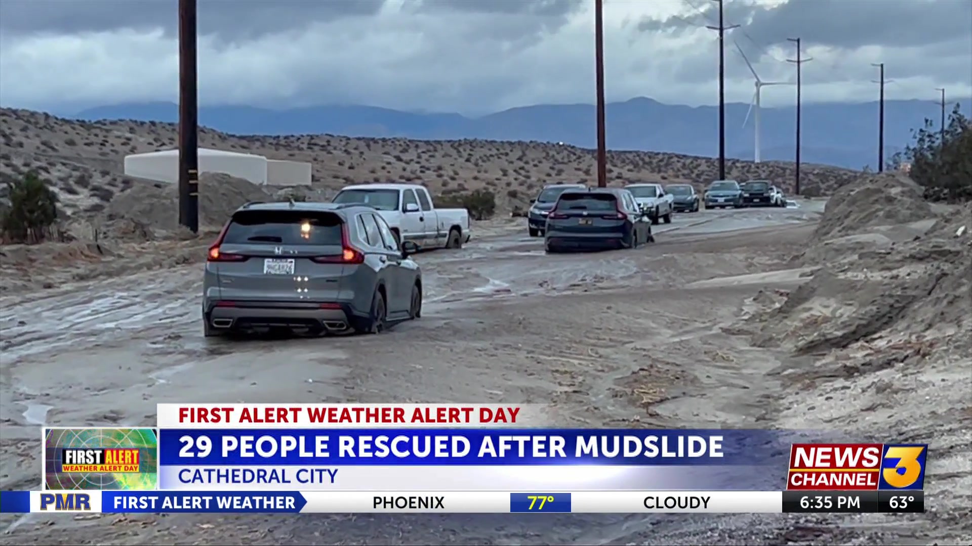 Varner Road now open at Date Palm Drive following mudslides
