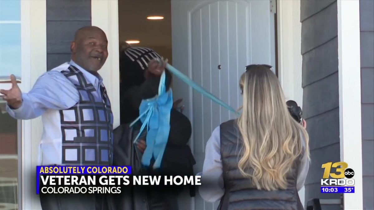 Habitat for Humanity welcomes Colorado Springs military veteran and his family to his new home