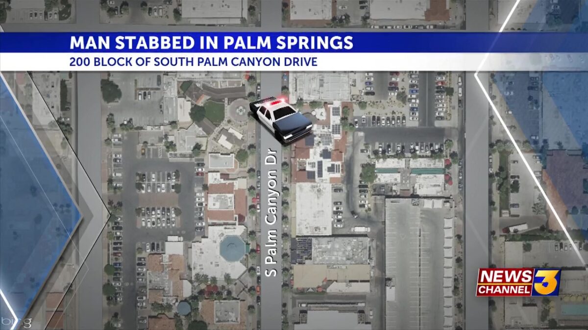 Two suspects arrested following stabbing investigation in Palm Springs