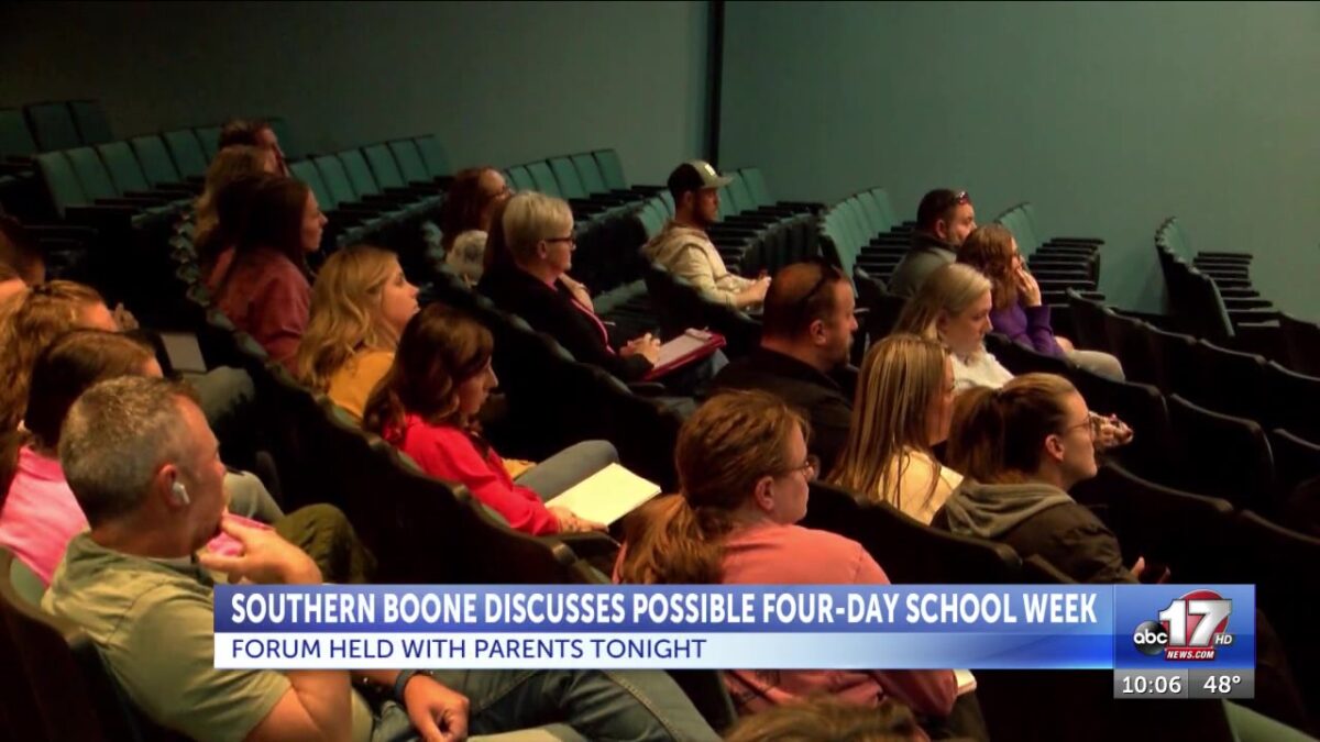 Southern Boone School District discusses four-day school week possibility with parents at meeting