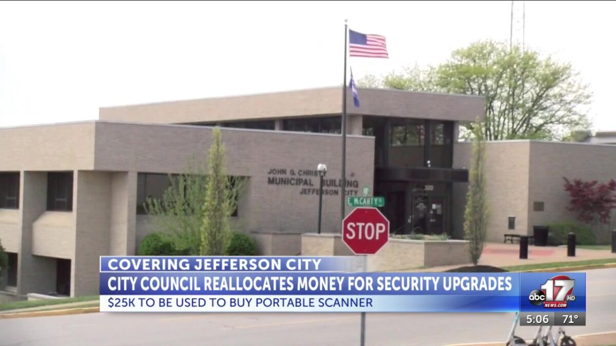 Jefferson City Council approves $25k for security upgrades to city hall