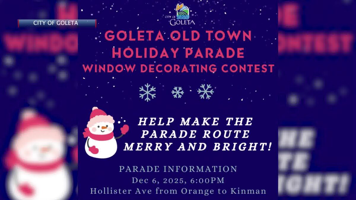 Goleta Holiday Parade Window Decorating Contest is Back!