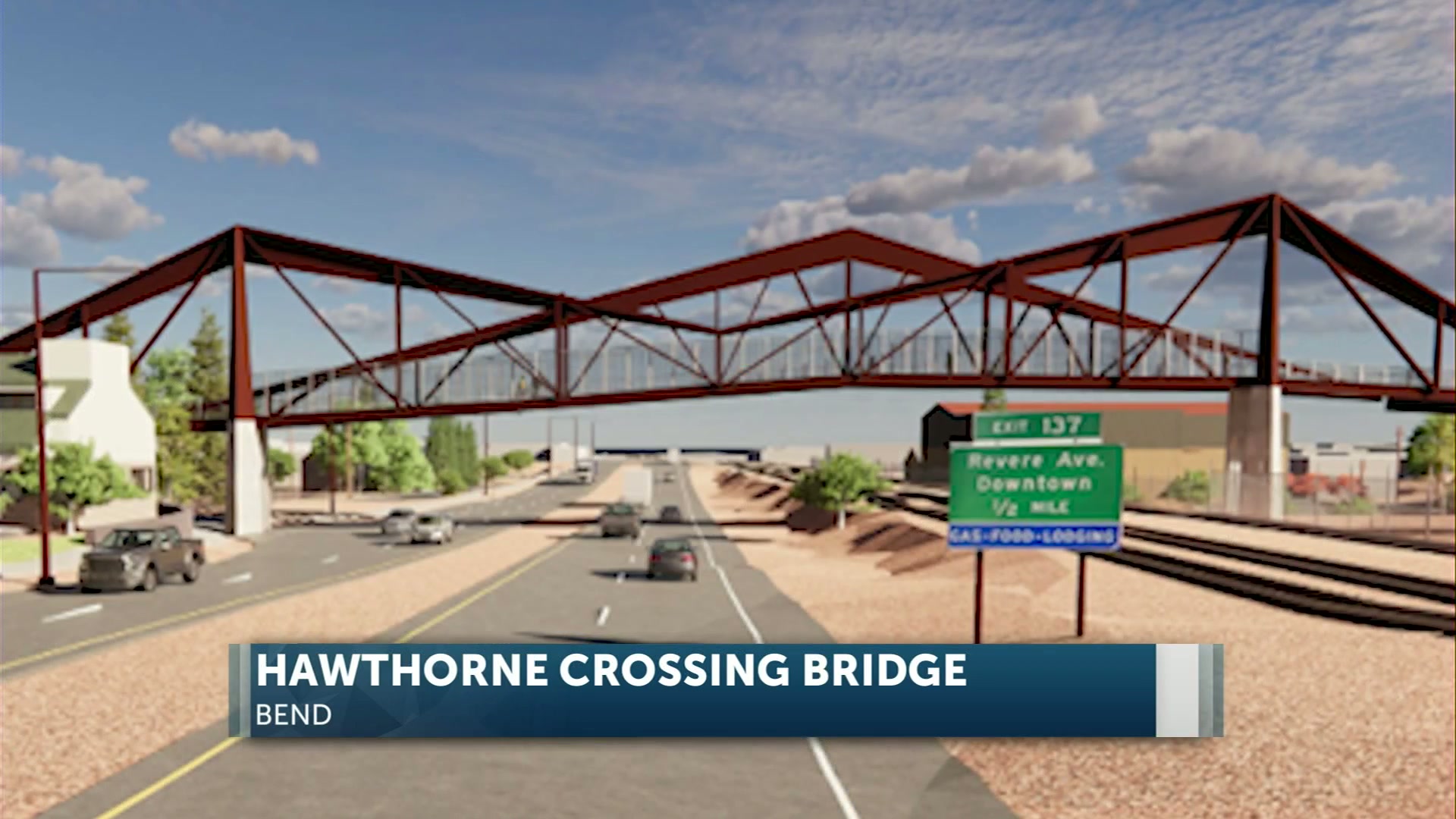 ODOT sets open house on new mountain-themed design for Bend’s Hawthorne Avenue pedestrian and bridge crossing