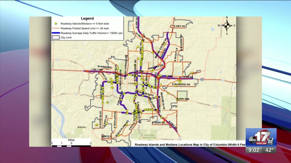 Vote still up in the air as Columbia City Council reviews median use ordinance Monday