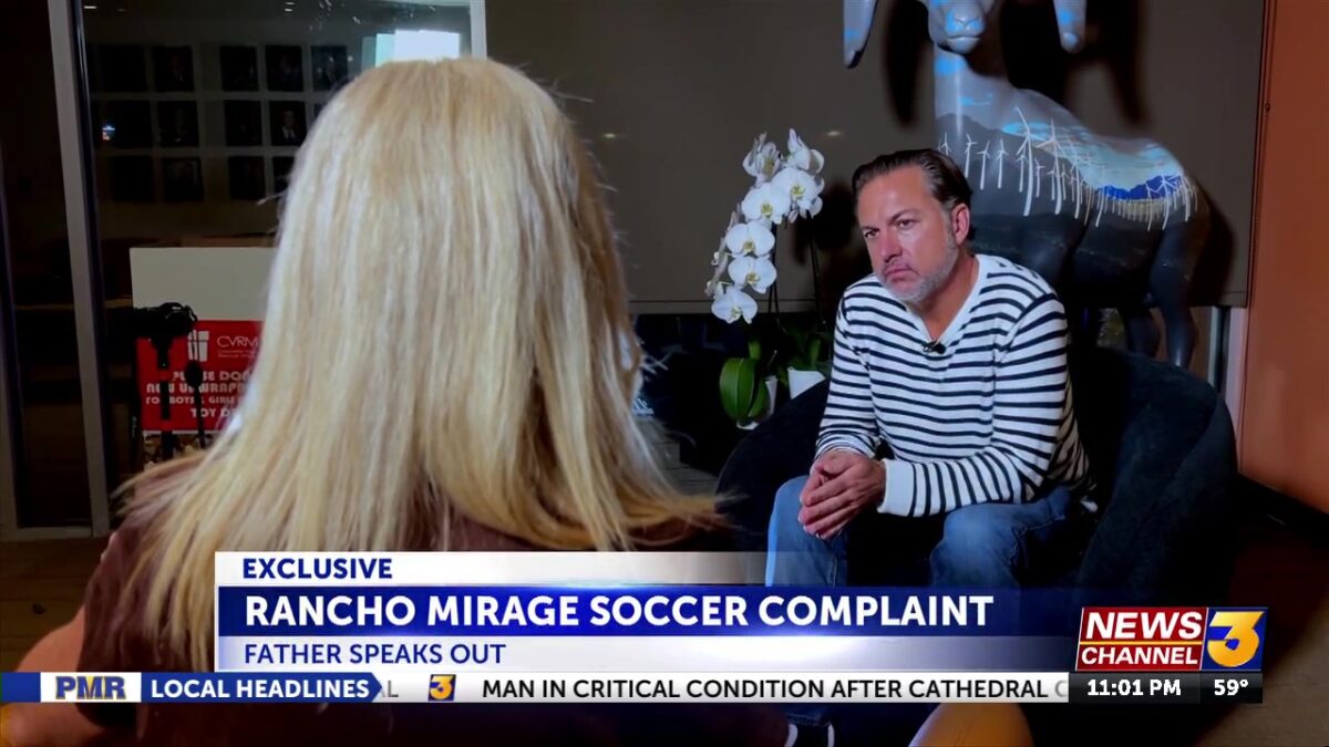 Father says son was assaulted during Rancho Mirage HS soccer drill; PSUSD launches investigation