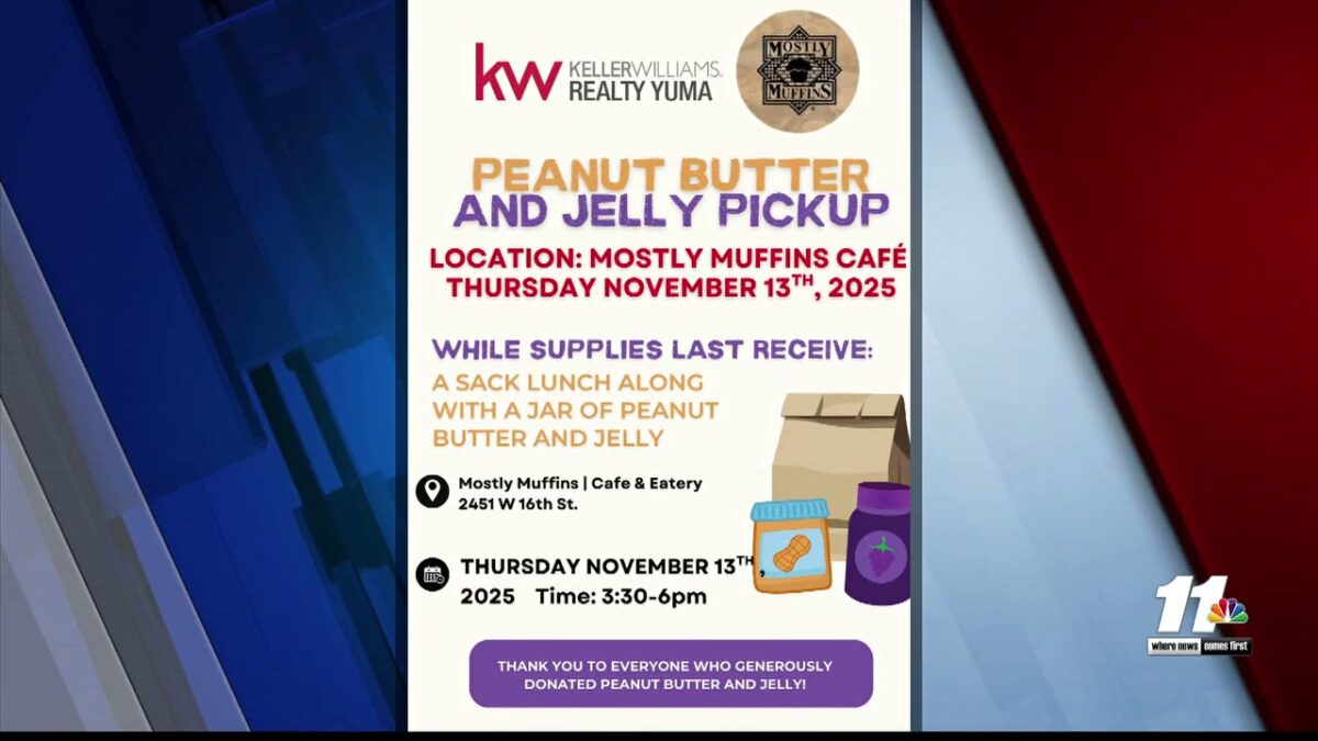 Yuma businesses offering free PB&J lunch bags