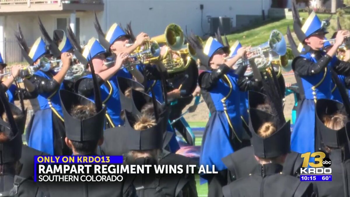 Repeating history: The Rampart Regiment wins back-to-back State Championships again