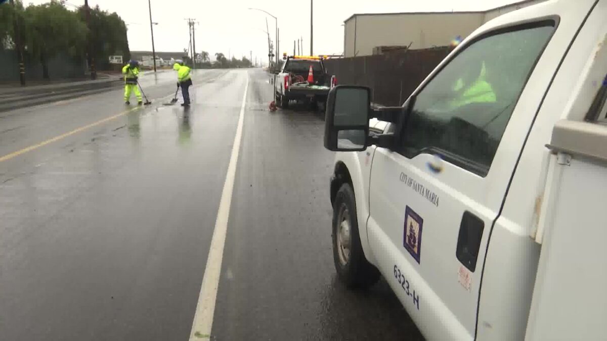 Recent rain storms brings only minor impacts to Santa Maria