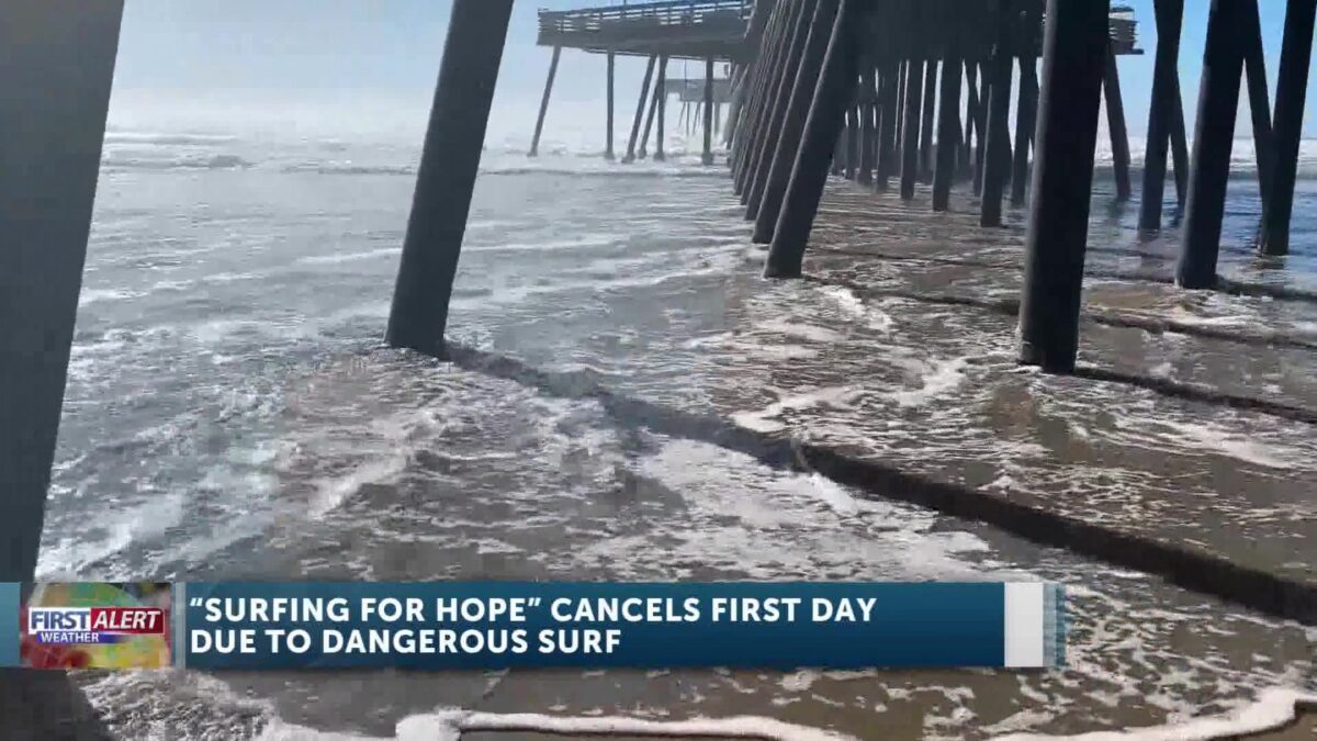 Pismo Beach Surf Competition Day 1 Cancelled For High Surf
