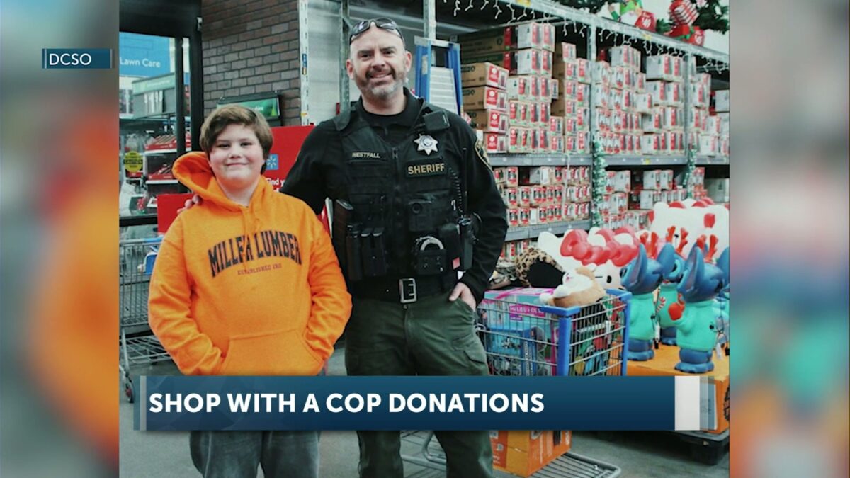 Deschutes County Sheriff’s Office seeks community donations for 25th annual ‘Shop with a Cop’ program