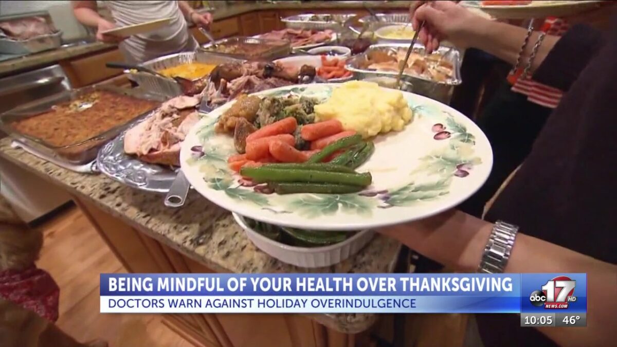 Expert offers healthy eating tips ahead of Thanksgiving