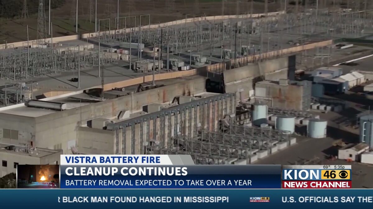 EPA delivers Moss Landing battery fire research numbers to Monterey County