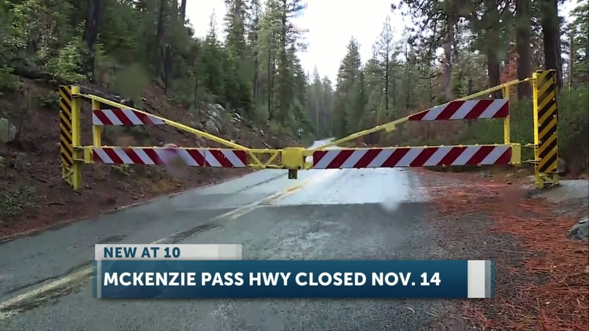 McKenzie Pass fully closes for the season on Thursday – and ODOT says there’s a change this year