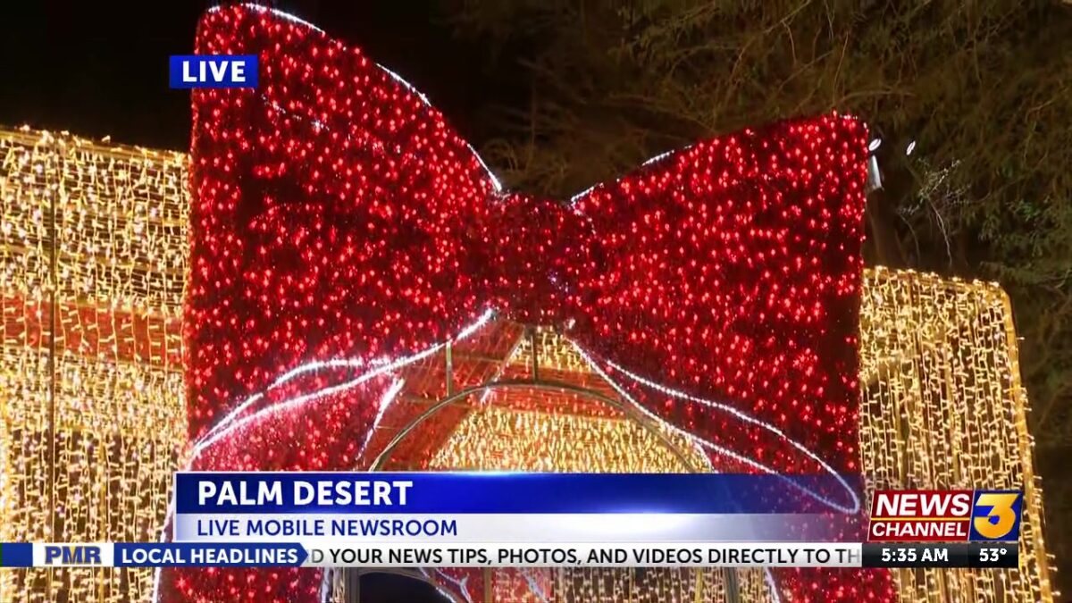Wildlights return to ring in the holidays at the Living Desert