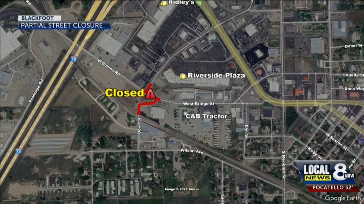 Major Blackfoot road closure starts Monday: West Bridge Street shut down for sewer upgrade
