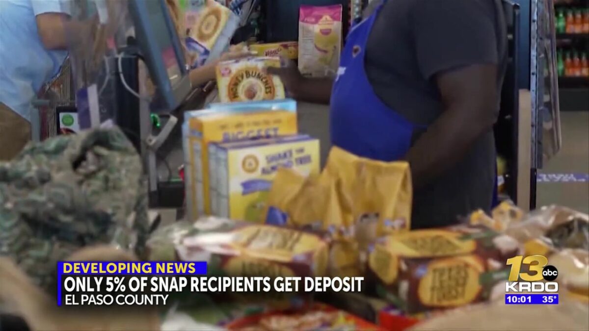 About 5% of SNAP recipients get their full benefits in Colorado