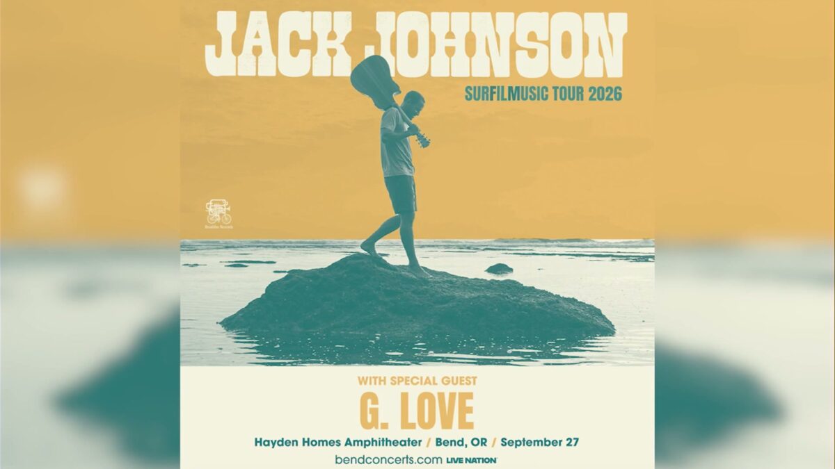Jack Johnson returns to Bend September 2026