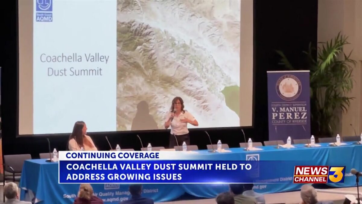 South Coast AQMD hosts Dust Summit in Palm Desert