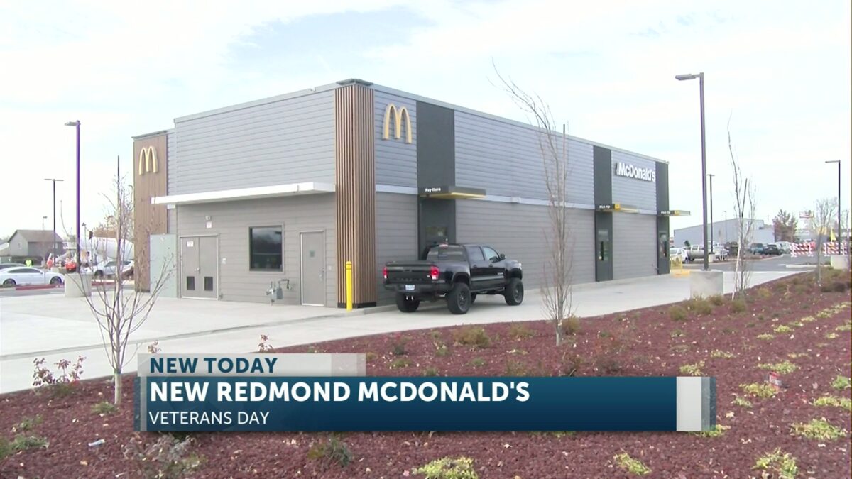 New Redmond McDonald’s celebrates Veterans Day grand opening with free meals for veterans