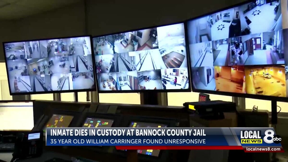 Inmate dies in custody at Bannock County Detention Center