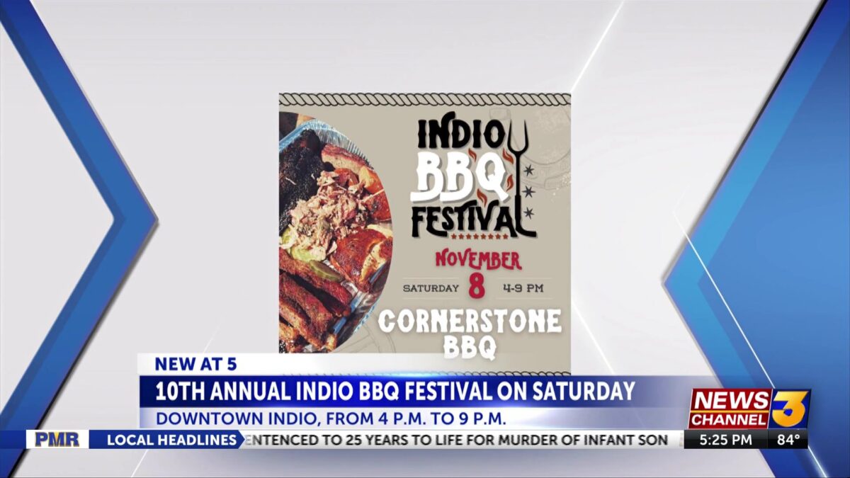 City of Indio set for 10th annual BBQ Festival this Saturday