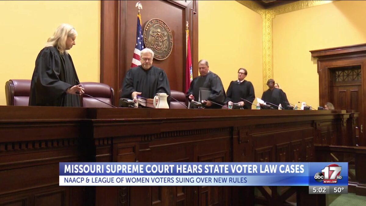 Missouri Supreme Court hears arguments on voter law changes