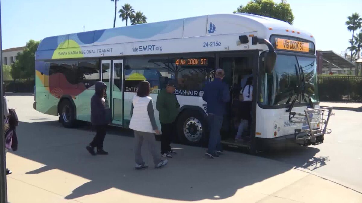 Santa Maria bus system becomes second in the nation to achieve all-electric fleet