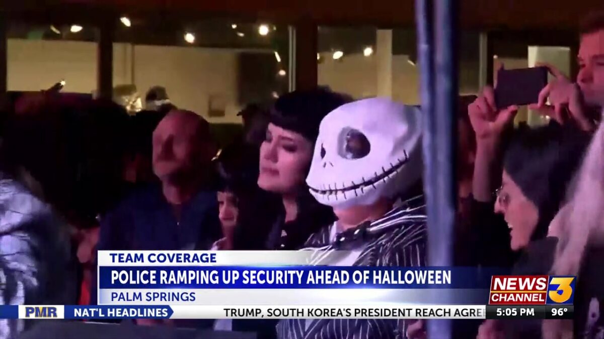 Palm Springs Police ramping up security ahead of Halloween weekend