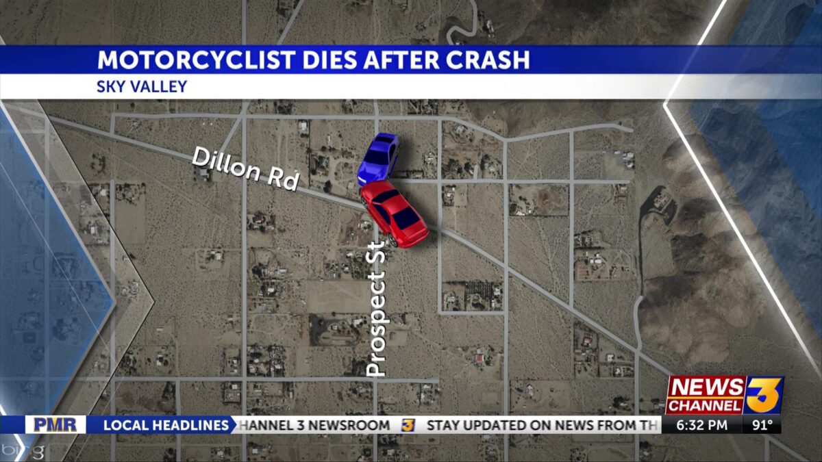 Coroner IDs motorcyclist killed in head-on crash with trash truck in Sky Valley