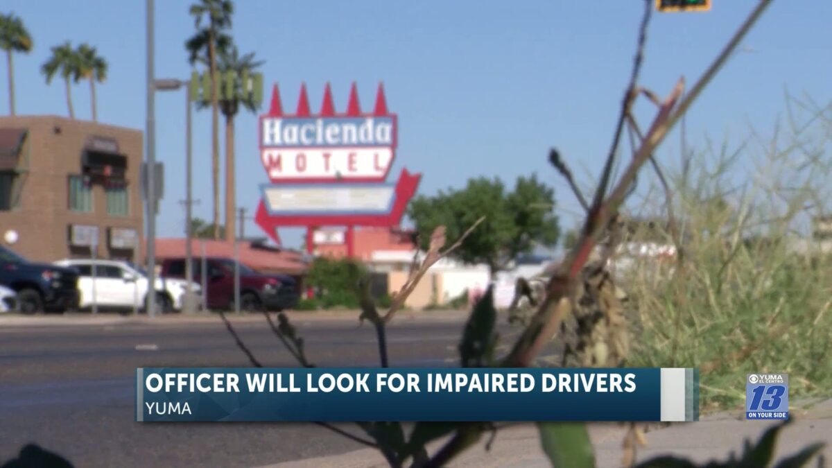 Yuma officers watching for impaired drivers on Halloween
