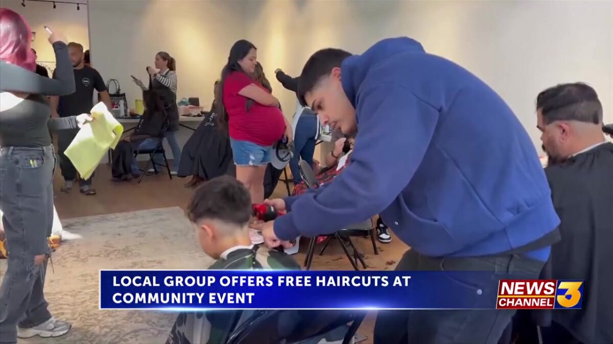 Thanksgiving giveback event offers free haircuts for valley residents