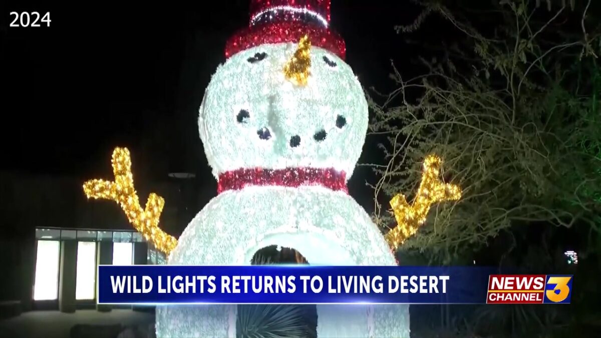 WildLights at the Living Desert starts Nov. 25