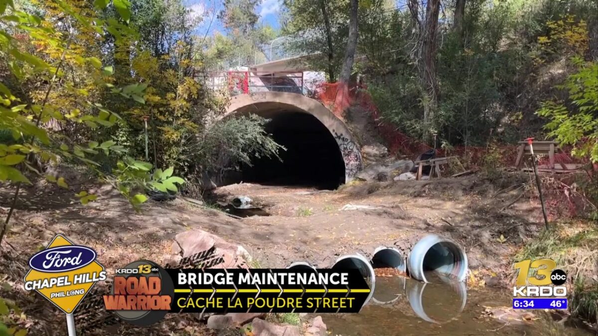 Stop-work order issued for bridge maintenance project in Colorado Springs