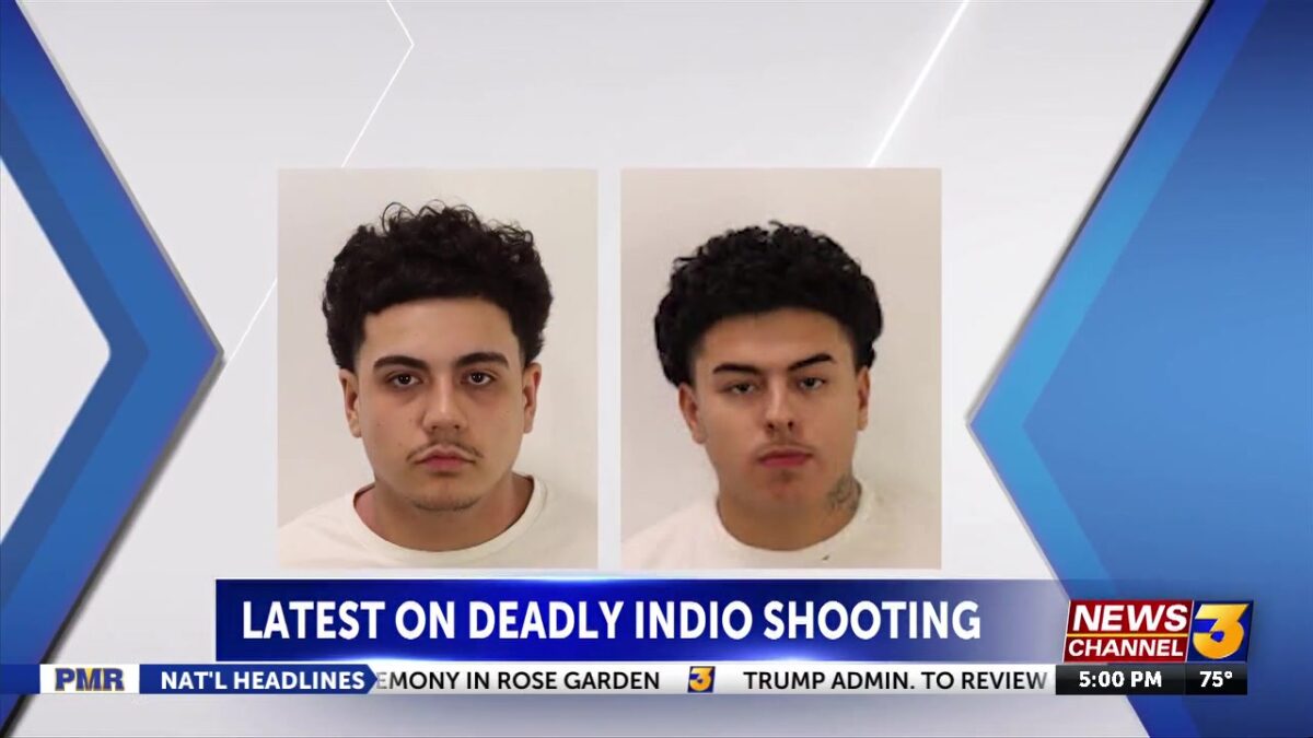 Suspects plead not guilty to murder in Indio shooting
