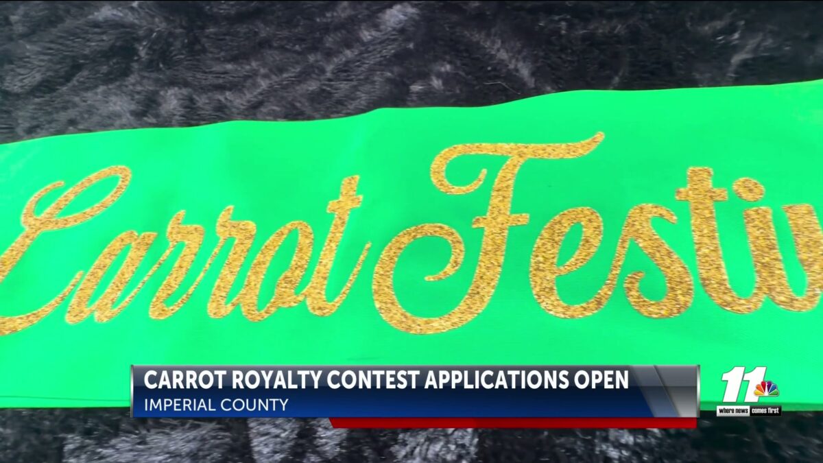 Applications open for Carrot Royalty Contest in Holtville