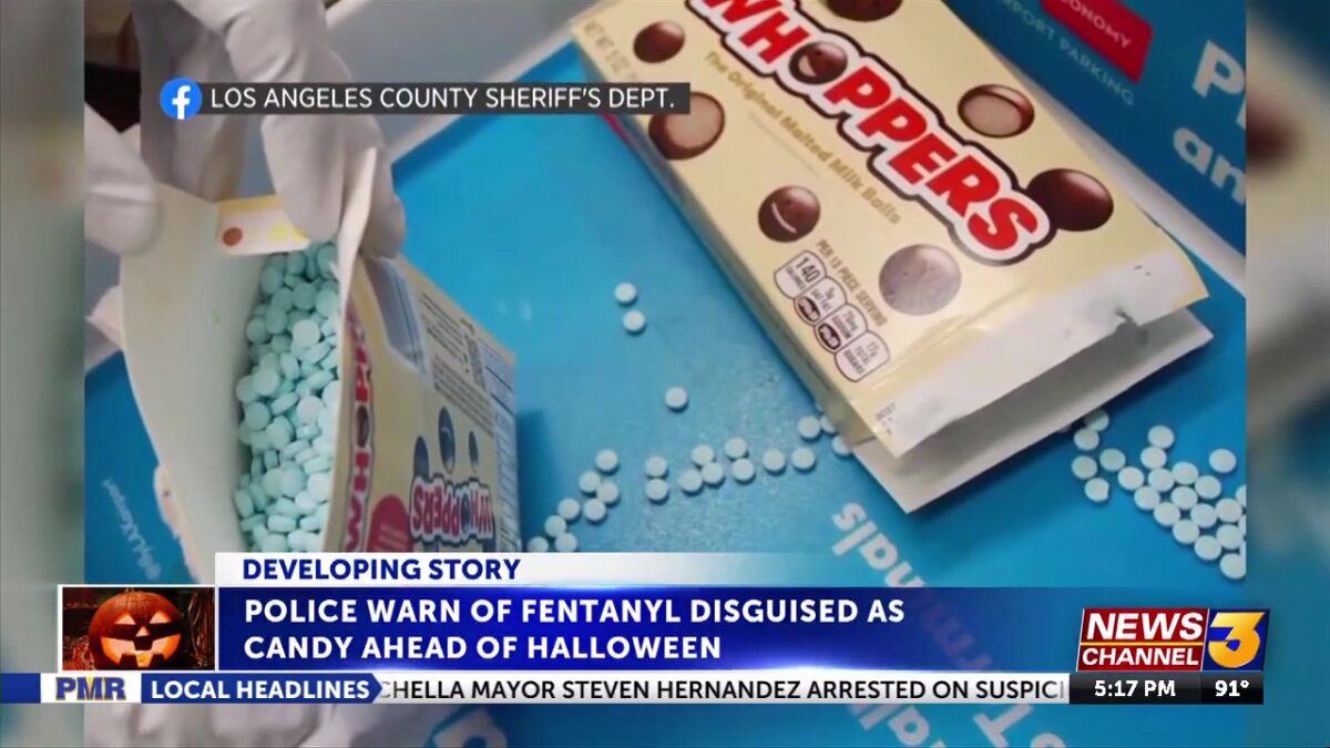 Police warn parents to check Halloween candy as fentanyl crisis continues