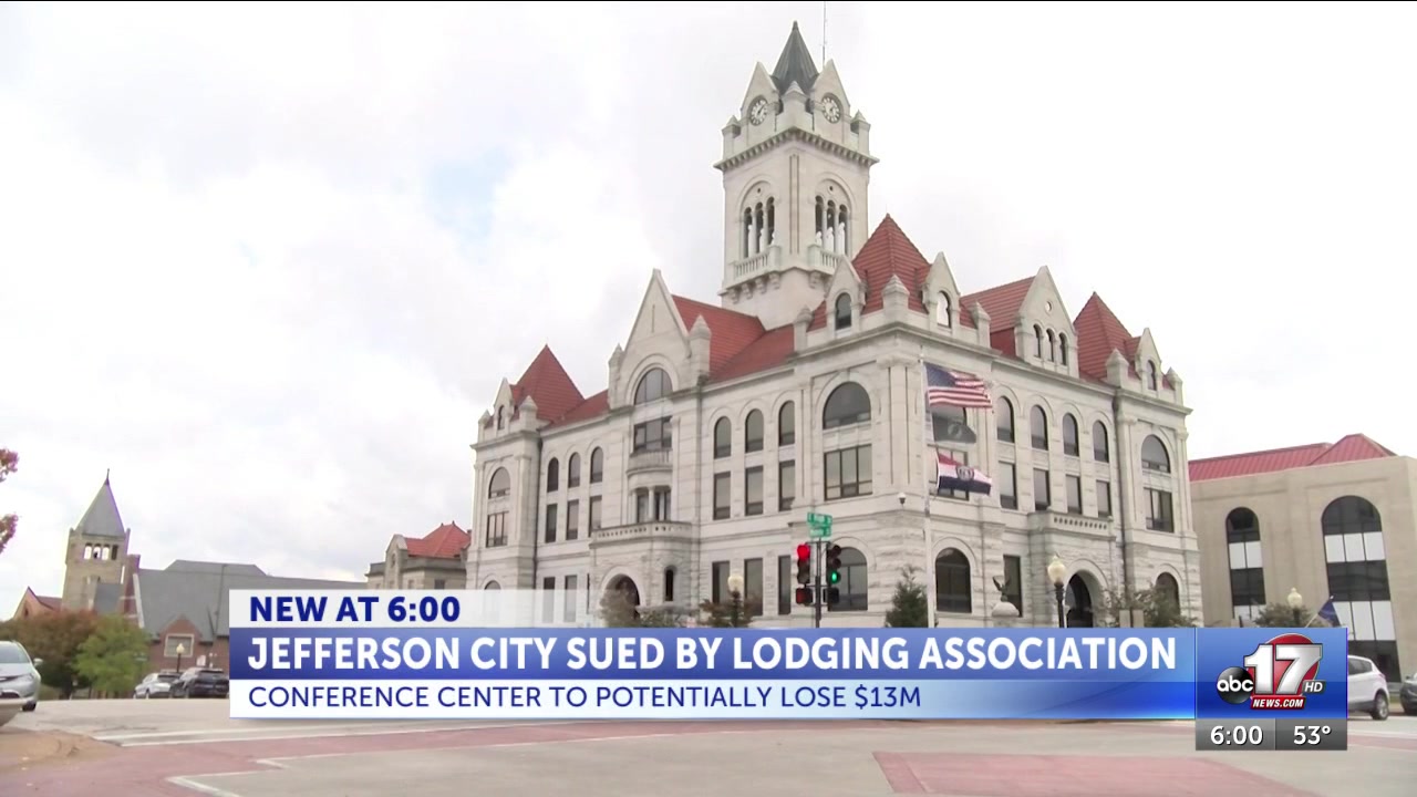 Jefferson City sued by lodging association for improper tax rates