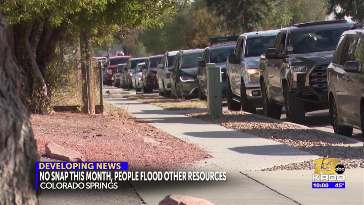 It’s the first month families did not receive SNAP