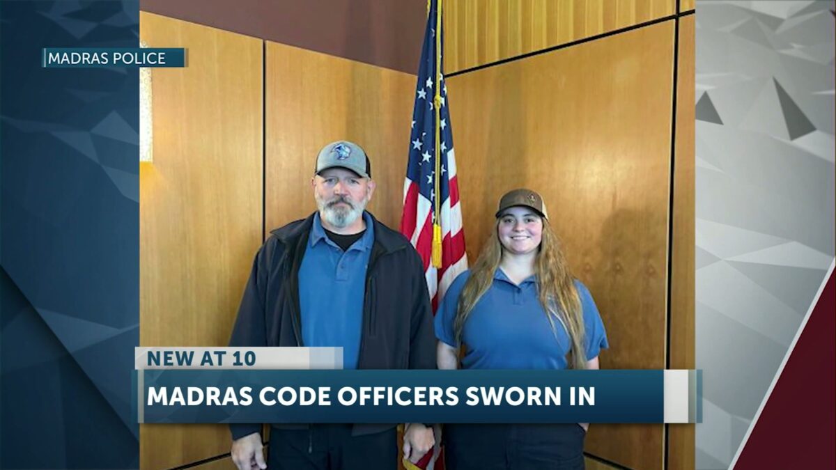Madras Police Department swears in first code enforcement officers