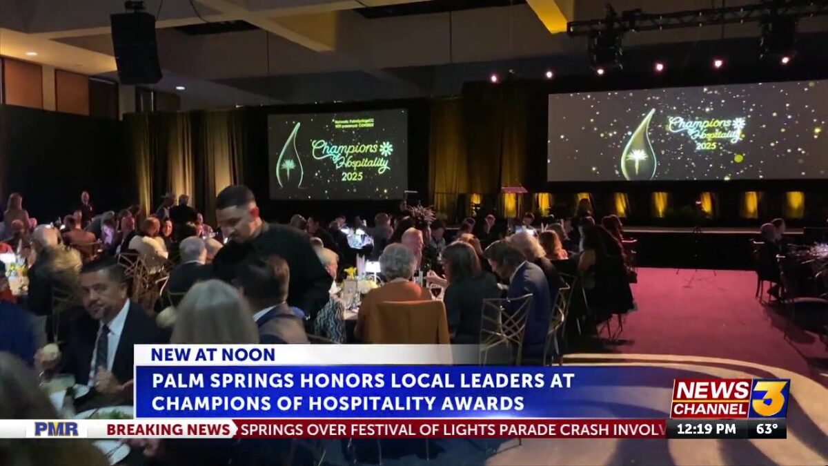 Greater Palm Springs celebrates excellence in tourism and hospitality at the 2025 Champions of Hospitality Awards Gala
