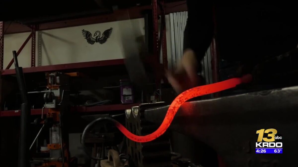 Local blacksmith creating new giant Colorado Troll statue for Palmer Lake