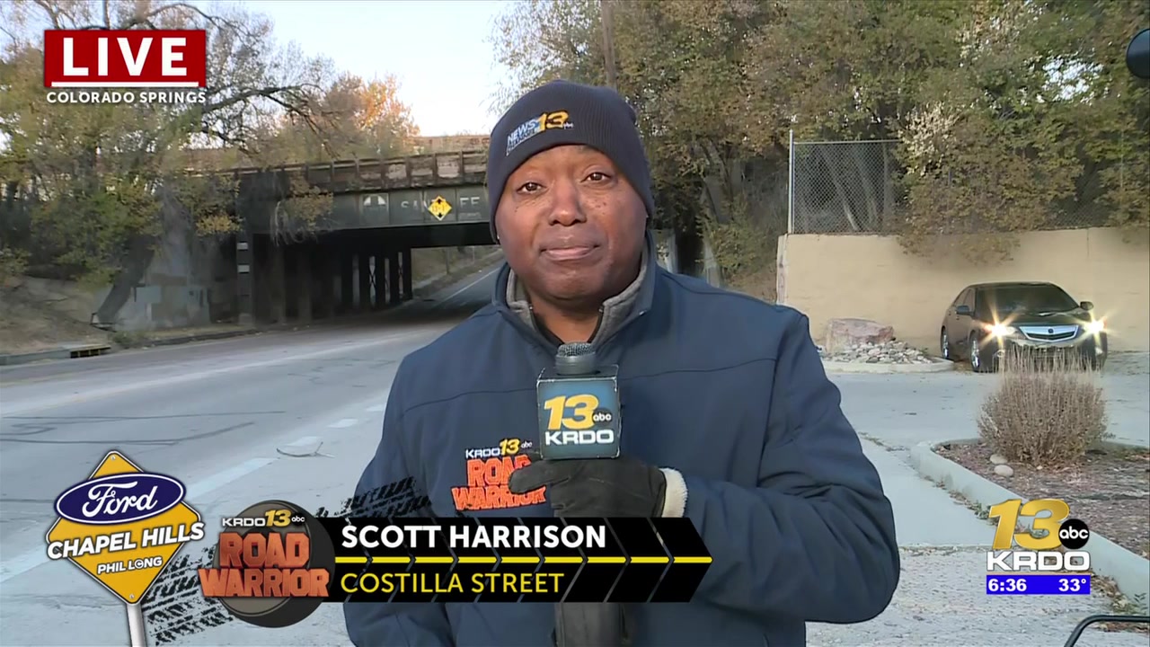 Two bridge-related street closures start Monday in Colorado Springs