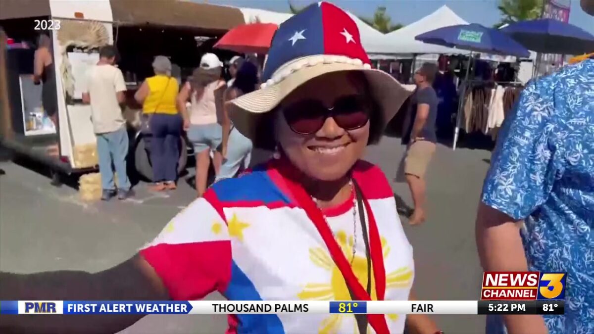 Filipino residents in the Coachella Valley coming together to create community festival amid travel trouble