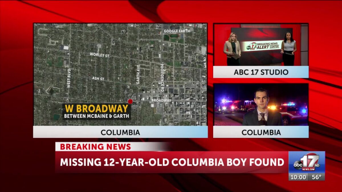 Child rescued from storm sewer on West Broadway in Columbia